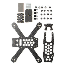 KINGKONG/LDARC 130GT 130mm Carbon Fiber FPV Racing Frame w/ 5V 12V PDB for RC Drone 