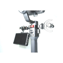 For DJI Ronin SC Gimbal Expansion Mounting Ring Adapter 1/4 3/8 Inch Rod Extension Clamp Bracket for LED Microphone Monitor Accessories