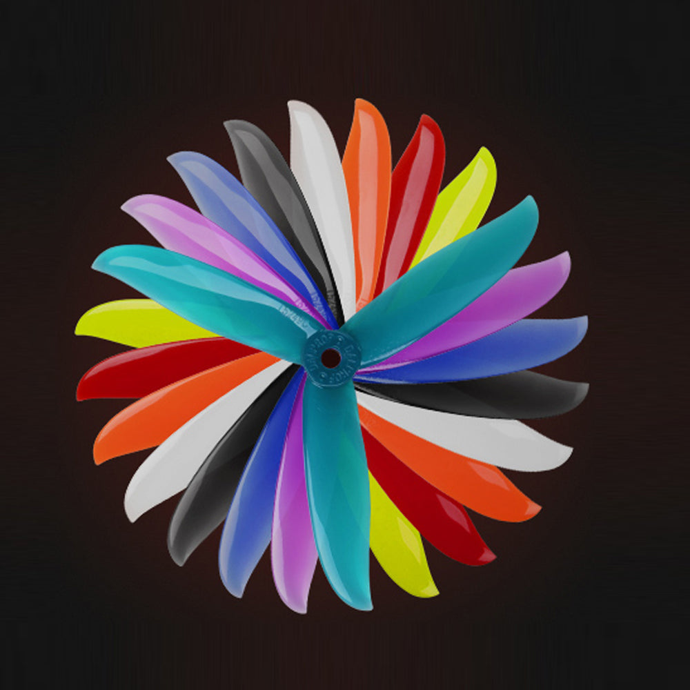 2 Pairs Dalprop CYCLONE T5249C 5249 5.2x4.9x3 3-blade POPO Propeller CW CCW for RC Drone FPV Racing