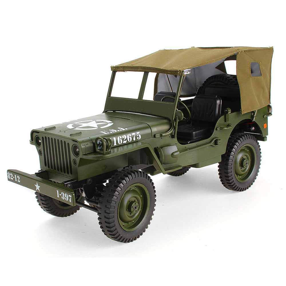 タカラ　1/6 12インチ　USジープ　US Military Vehicle JJRC Q65 2.4G 1/10 Jedi Proportional Control Crawler Military Truck 4W