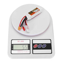 2Pcs ZOP Power 11.1V 600mAh 70C 3S Lipo Battery JST XT30 Plug for Eachine Lizard95 FPV Racer 