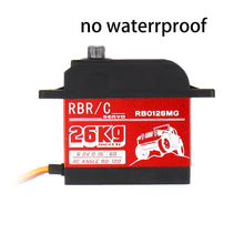 RBR/C RB0126MG 26KG 90° 120° Large Torque Digital Metal Gear Waterproof Servo For 1/8/10 Crawler RC Car Boat Vehicle Robot Models