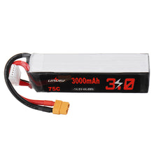URUAV 14.8V 3000mAh 75C 4S Lipo Battery XT60 Plug for RC Racing Drone