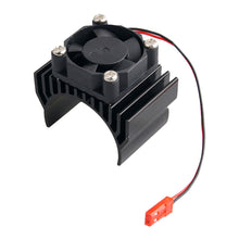 RC Car Motor Radiator With Cooling Fan For 1/10 HSP RC Car 540 550 3650 Motor