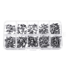 200Pcs M3 304 Stainless Steel DIN7991 Flat Head Screw Countersunk Hex Socket Cap Bolt for RC Model