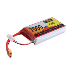ZOP Power 7.4V 7000mAh 65C 2S Lipo Battery XT60 Plug for RC Raing Drone