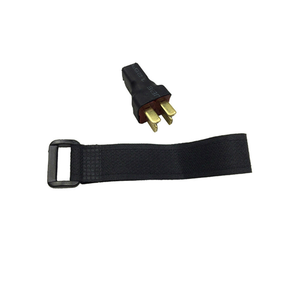 2PCS Xinlehong Dual Battery T Plug Conversion Parts for RC Car Model Spares 