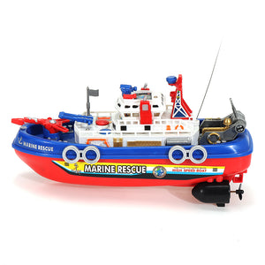 1629 4CH Patrol RC Boat Military Ship Vehicle Models Children Toy Without Battery