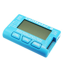 AOKoda CellMeter8  8S Battery Voltage Capacity Balance Servo Checker Tester With Discharge Module