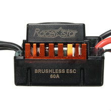 Racerstar 60A ESC Brushless Waterproof Sensorless With Fan 1/10 RC Car Part