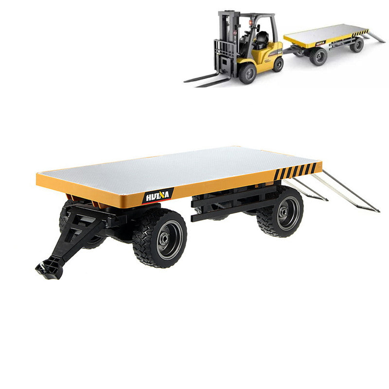 HuiNa 578 1/10 Flatbed Trailer Diecast Alloy Metal Plastic Toy Car Gift Collection