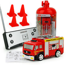 Coke Can Shenqiwei 8027 1:58 Water Tank Truck Fire-Engine RC Car Mini 4 Channel 