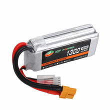 XF POWER 11.1V 1300mAh 100C/200C 3S Lipo Battery T60 Plug for RC Racing Drone