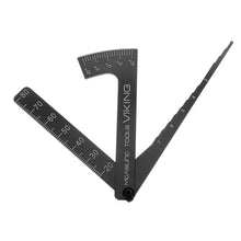 CNC Metal Adjustable Ruler Adjustment RC Car Height & Rim Camber 9 Degrees Measuring Tools Parts