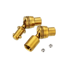 URUAV Gold Short Transmission Drive Shaft For 6X6 WPL B14 B24 B16 B36 JJRC Q60 RC Car 58MM