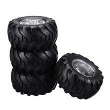 4PCS L/R Wheel Rim & Tires for HG P407 1/10 2.4G 4WD Rc Car Parts ASS-13