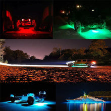 Waterproof Wireless bluetooth Music LED RGB Off-road Rock Light Accent Car SUV Truck Rc Parts