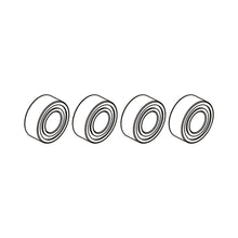 4PCS OMPHOBBY M2 RC Helicopter Parts Bearing MR63ZZ