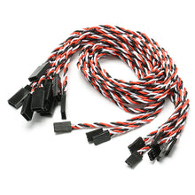  10pcs 22AWG 60core Futaba JR Anti-interference Servo Extension Cable 