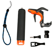 2-IN-1 Waterproof Pistol Shutter Trigger Kit Floating Hand Grip for GoPro Xiaomi Yi 4K SJCAM SJ4000 Action Sport Camera