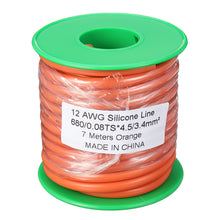 7M 12AWG Soft Silicone Wire Cable High Temperature Tinned Copper 