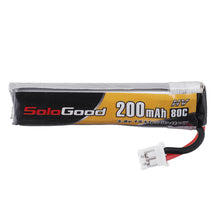 Sologood 3.8V 200mAh 80C 1S HV 4.35V PH2.00 Plug Lipo Battery for Emax Tinyhawk Kingkong/LDARC TINY
