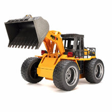 HuiNa Toys1520 Six Channel 1/18RC Metal Bulldozer Charging RC Car