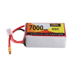 ZOP Power 14.8V 7000mAh 65C 4S Lipo Battery XT60 Plug for RC Racing Drone