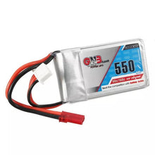 4Pcs Gaoneng GNB 7.4V 550mAh 2S 80/160C Lipo Battery JST Plug For Aurora 90 100 FPV RC Drone