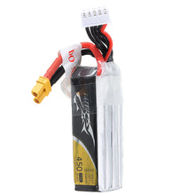 TATTU FPV 14.8V 450mAh 45C 4S1P Lipo Battery XT60U-F Plug for RC Drone