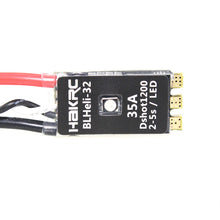 4X HAKRC BLHeli_32 Bit 35A 2-5S ESC Built-in LED Support Dshot1200 Multishot for FPV RC Drone