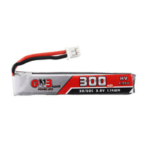 Gaoneng GNB 3.8V 300mAh 30C 1S Lipo Battery PH2.0 Plug for Happymodel Mobula7 Happymodel Mobula6 Eachine Beta FPV