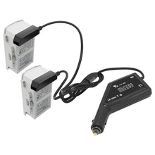 YX 3-in-1 Dual Battery With USB Remote Controller Car Charger Outdoor Smart Charging Device for FIMI X8 SE