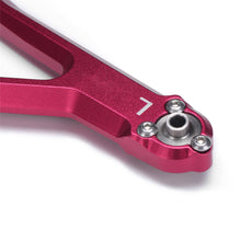 1Pair Red CNC Aluminum Alloy RC Car Upper Arm For 1/10 Traxxas Unlimited Desert Racer RC Model