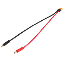 30cm RJXHOBBY 12AWG XT60 Female Connector to 4mm Banana Plug Battery Charger Cable