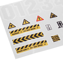 2PCS Stickers Sheet for 1/16 WPL B-1 B16 B14 B16 B24 B36 C14 C14 C34 DIY Decals RC Car Parts