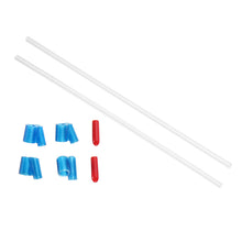 4PCS 40° TPU FPV RX Antenna Tube Holder w/ 2PCS 5.5 inches Antenna Tube for 5mm Standoffs