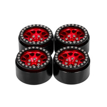 4Pcs Aluminum Alloy 1.9 Inch RC Car Wheel Hub Rims for 1/10 RC Crawler Axial SCX10 SCX10 II 90046 TRX4 D90