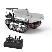 SWRC 007 934PCS 2.4G 10CH Stainless Steel DIY RC Car Dump Truck Construction Model Vehicles