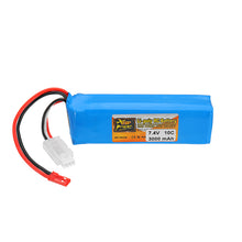 ZOP Power 7.4V 3000mah 10C Lipo Battery For Frsky Taranis X9D Plus Transmitter 
