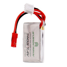 Orlandoo-Hunter 7.4V 260mAh 30C 2S Lipo Battery for OH32A02 OH32A03 OH35A01 1/32 1/35 RC Car 