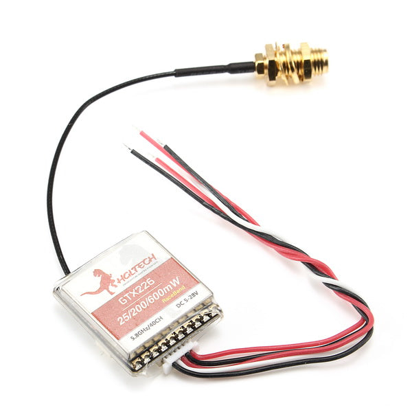 HGLRC GTX226 5.8G 40CH 25mW 200mW 600mW Switchable FPV Transmitter VTX SMA RP-SMA Female