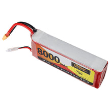 ZOP Power 11.1V 8000mAh 75C 3S Lipo Battery XT60 Plug for RC Quadcopter Airplane Car