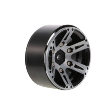 TPOWER 4PC 1.9 Inch Metal Tire Wheel With Screws For 1/10 RC Car Crawler Axial SCX10 90046 D90