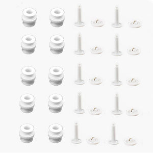 10Pcs Gimbal Shock Absorber Damping Ball & Anti-shedding Buckle for Xiaomi Mi Drone 4K 1080P Version