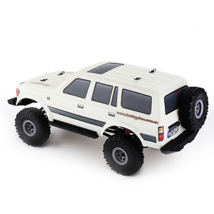 1/18 2.4G Mini Off-road Indoor Truck RC Car Waterproof ESC Motor 3Line Servo Vehicle Models Rock Crawler 