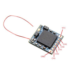 DasMikro 5CH 2.4Ghz RC Micro Receiver For DSM2 JR Spektrum transmitter With 6 CH PPM Output