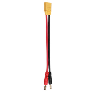 15/30cm RJXHOBBY 12AWG XT90 Male Connector to 4mm Banana Plug Battery Charger Cable