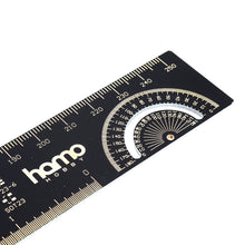 Hamo 250mm Scale Straight Ruler Degree Brass Protractor Multifunction Measuring Tool for RC Drone FPV Racing