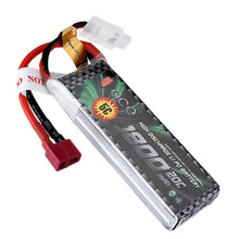 GENSACE ACE 1800mAh 20C 7.4V 2S1P Lipo Battery T/XT60 Plug For All Trx4 1/16 VXL Models 16*30*90mm